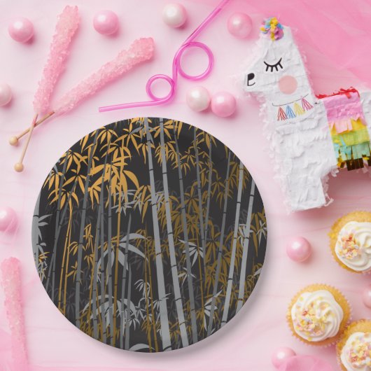 Bambus 4 pappteller (Party)