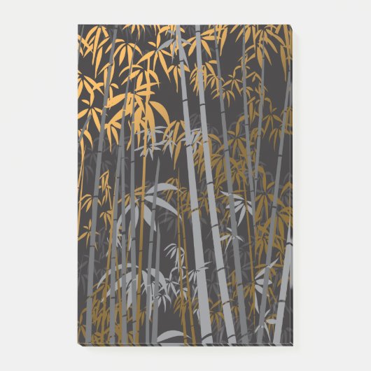 Bambus 4 post-it klebezettel (Vorderseite)