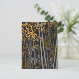 Bambus 4 postkarte