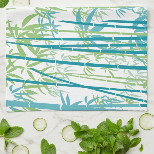 Bambus 6 geschirrtuch (Gefaltet)