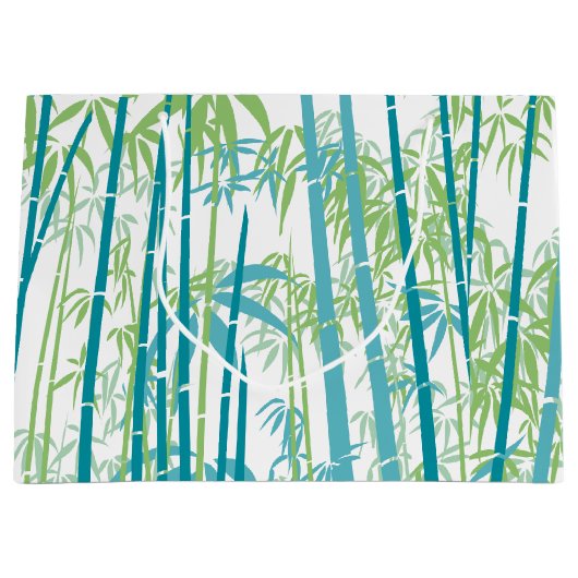 Bambus 6 große geschenktüte (Vorderseite)