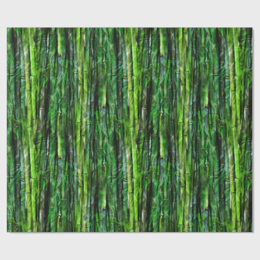Bambus 9A1 Geschenkpapier (Flach)