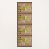 Bambus auf Pergament-Papier Yoga-Matte Yogamatte (Vorderseite)