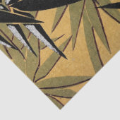 Bambus-Blätter in der Gift Wrap Seidenpapier (Detail)