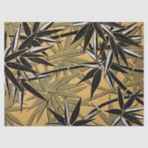 Bambus-Blätter in der Gift Wrap