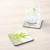 Bambus-Blätter und japanische Symbol Untersetzer (Rechte Seite)