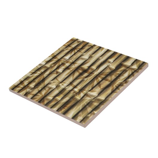 Bambus-Design Fliese (Seite)