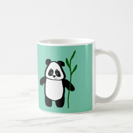 Bambus die Panda-Tasse Kaffeetasse (Rechts)