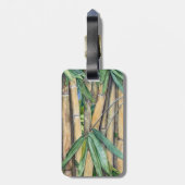 Bambus Gepäckanhänger (Rückseite vertikal)