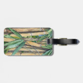 Bambus Gepäckanhänger (Rückseite horizontal)