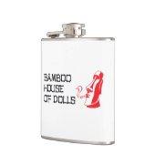 Bambus Haus der Puppen Flachmann (Links)