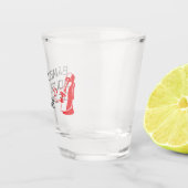 Bambus Haus von Puppen Schuhglas Schnapsglas (Rechts)