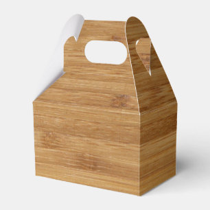 Bambus Holztextur Geschenkschachtel