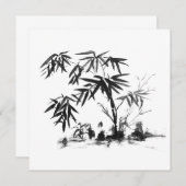 Bambus in Wasser (Vorne/Hinten)