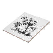 Bambus in Wasser Fliese (Seite)