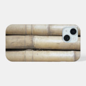 Bambus iPhone 15 Hülle (Rückseite (Horizontal))