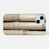 Bambus iPhone 15 Hülle (Rückseite (Horizontal))