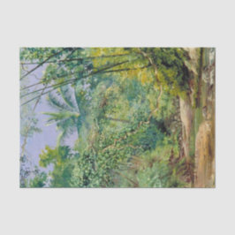 Bambus, Kakaofruchtbaume, Bath Valley, Jamaika Seidenpapier