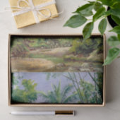 Bambus, Kakaofruchtbaume, Bath Valley, Jamaika Seidenpapier (Geschenk)