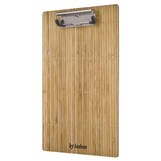 Bambus Klemmbrett (Links)