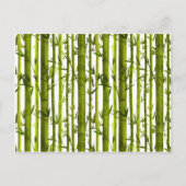 Bambus-Lehren Postkarte (Vorderseite)