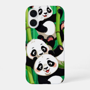 Bambus Panda iPhone 16 Hülle