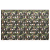 Bambus-Panda-Musterdesign Stoff (Fat Quarter (45,7 x 55,9 cm))
