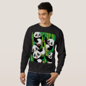 Bambus Panda Sweatshirt (Vorne ganz)