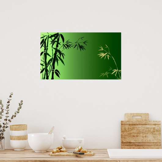 Bambus Poster (Küche)