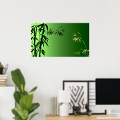 Bambus Poster (Heimbüro)