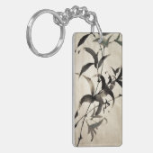 Bambus Schlüsselanhänger (Vorderseite links)