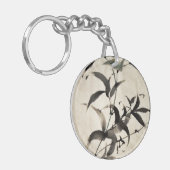 Bambus Schlüsselanhänger (Vorderseite links)