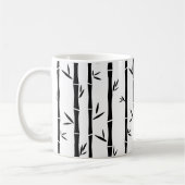 Bambus Schwarz-Weiß-Zoll Kaffeetasse (Links)