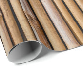 Bambus-Sperrmauer Geschenkpapier (Rolleneckpunkt)