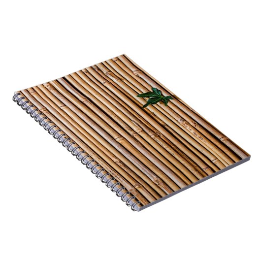 Bambus-Sperrmauer Notizblock (Rechte Seite)
