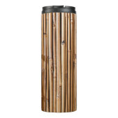 Bambus-Sperrmauer Thermosbecher (Rückseite)
