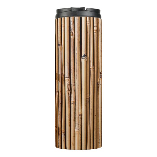 Bambus-Sperrmauer Thermosbecher (Rückseite)
