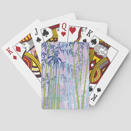 Bambus Spielkarten (Rückseite)