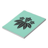 Bambus-Stil-Enzian Notizblock (Rotiert)