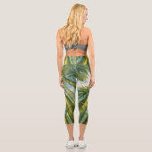 Bambus Stretch Capri Leggings (Rückseite)