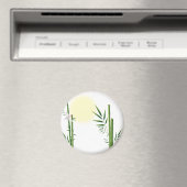 Bambus und Dragonfly Magnet (In Situ (Geschirrspüler))