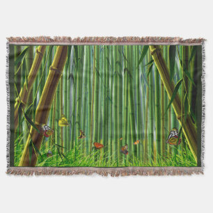 Bambus und Schmetterling Art 1 Schubladen Decke