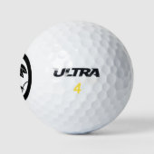 Bambus und Sitzhut im Kreis Golfball (Logo)