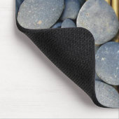 Bambus und Steine Mousepad (Ecke)
