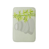 Bambus- und Zensteine Badematte (Vorderseite Vertikal)