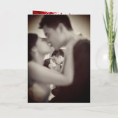 Bambus verlässt doppeltem Glück chinesische Einladung (Rückseite)