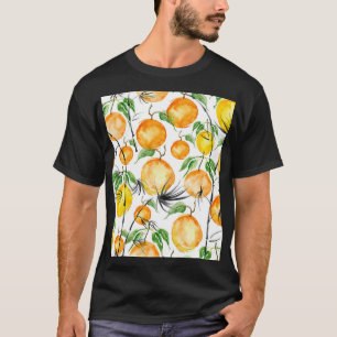Bambus Wasserfarbe: Dschungel nahtlos Muster. T-Shirt