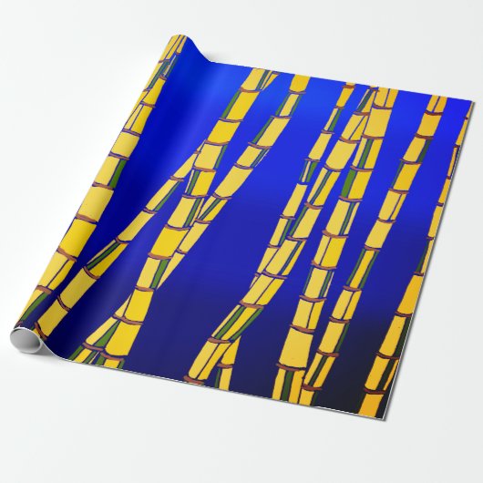 Bambus-Wrapping-Papier Geschenkpapier (Ungerollt)