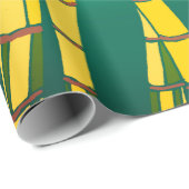 Bambus-Wrapping-Papier Geschenkpapier (Rolleneckpunkt)