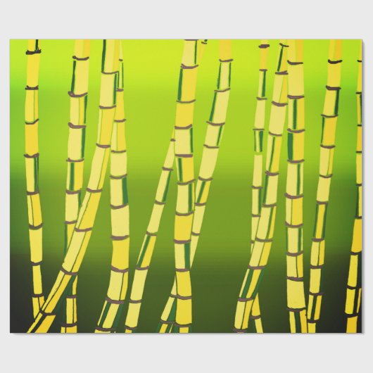 Bambus-Wrapping-Papier Geschenkpapier (Flach)